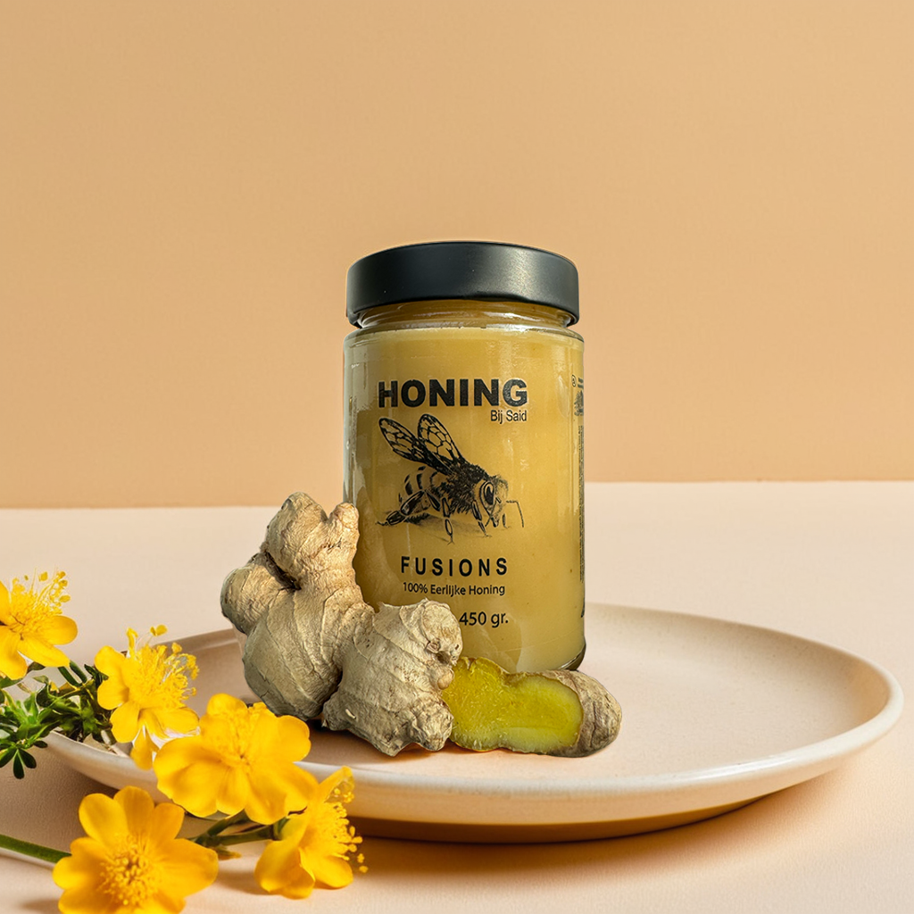 Gember Blend Honey Kruidenhoning lokale honing