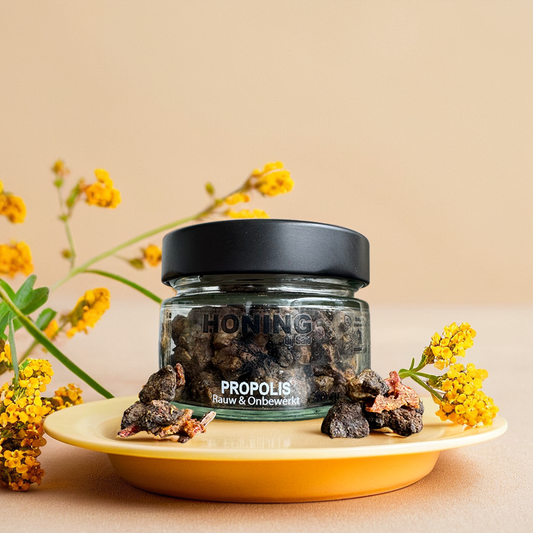 Pure rauwe propolis stukjes zonder toevoegingen